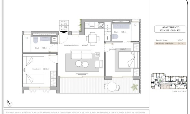 Nieuwbouw Woningen - Apartment - San Pedro del Pinatar - Lo Pagan