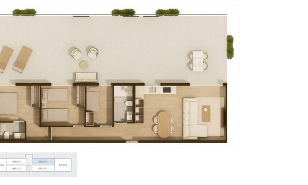 Nouvelle construction - Attique - Moncofa - Playa de Moncofa