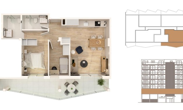 Nieuwbouw Woningen - Apartment - Moncofa - Playa de Moncofa