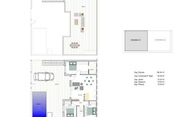 New Build - Quad House - Torre Pacheco - pueblo