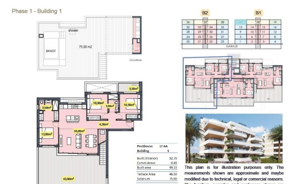 New Build - Penthouse - Torre Pacheco - Santa Rosalia Lake and Life Resort