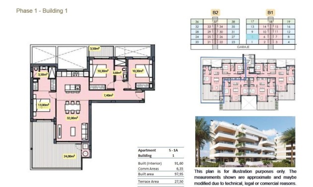 New Build - Apartment - Torre Pacheco - Santa Rosalia Lake and Life Resort