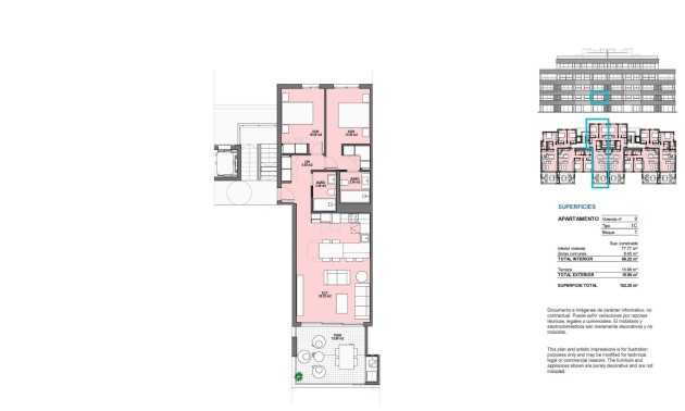 New Build - Apartment - Torre Pacheco - Santa Rosalia Lake and Life Resort