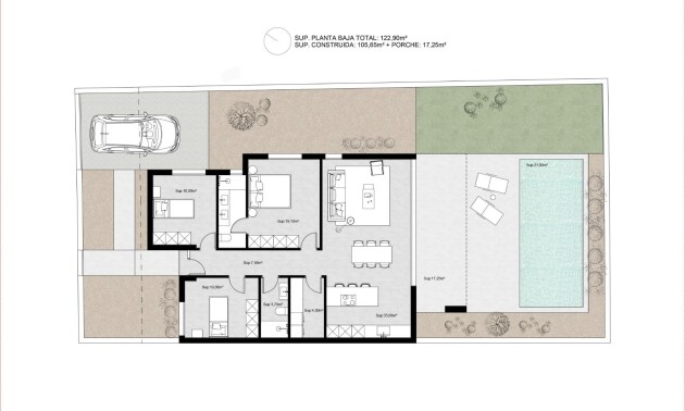 Nieuwbouw Woningen - Villa - Molina de Segura - Urb. La Quinta