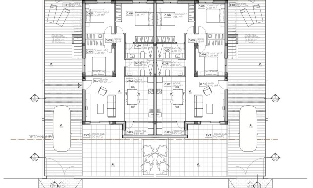 Nieuwbouw Woningen - Villa - Puerto de Mazarron - Caleñares