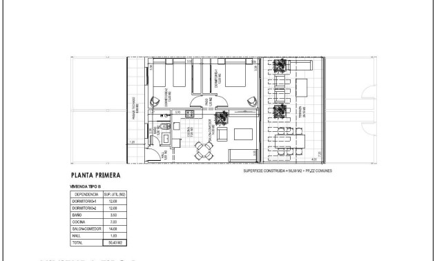 Nouvelle construction - Apartment - Vera - Vera Playa