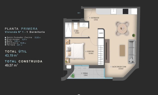 Nieuwbouw Woningen - Apartment - Torrevieja - Centro