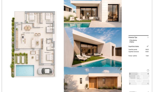 Nieuwbouw Woningen - Villa - Pilar de la Horadada - pueblo