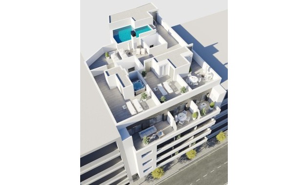 Nouvelle construction - Attique - Torrevieja - Centro