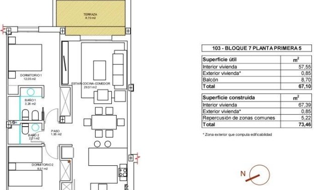 Nieuwbouw Woningen - Apartment - Vera - El Playazo
