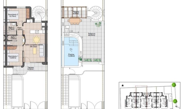 New Build - Bungalow - Pilar de la Horadada - pueblo
