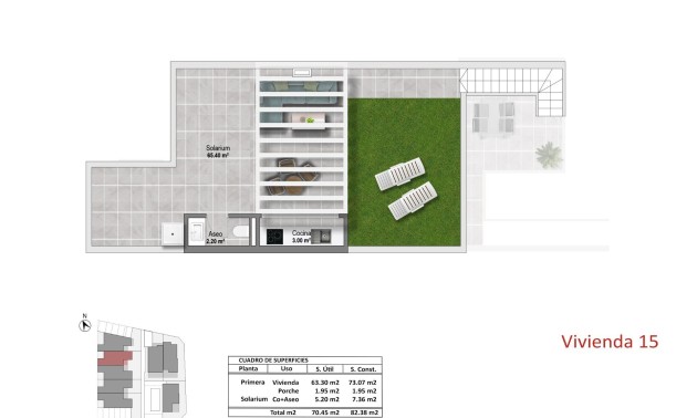 Nieuwbouw Woningen - Bungalow - Pilar de la Horadada - pueblo
