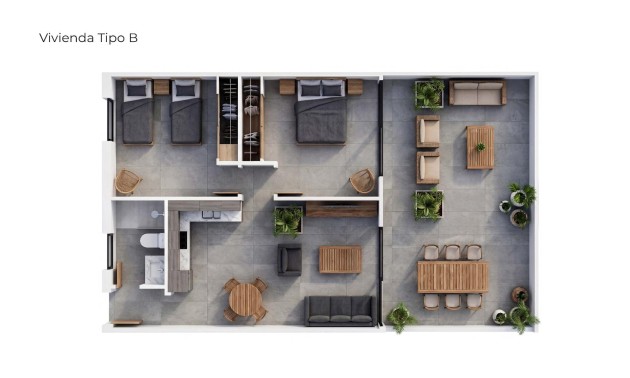 Nieuwbouw Woningen - Apartment - Vera - Vera Playa