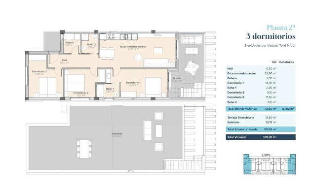 Nieuwbouw Woningen - Penthouse - Vera - Vera Playa