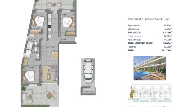 New Build - Apartment - Los Alcázares - Los Narejos