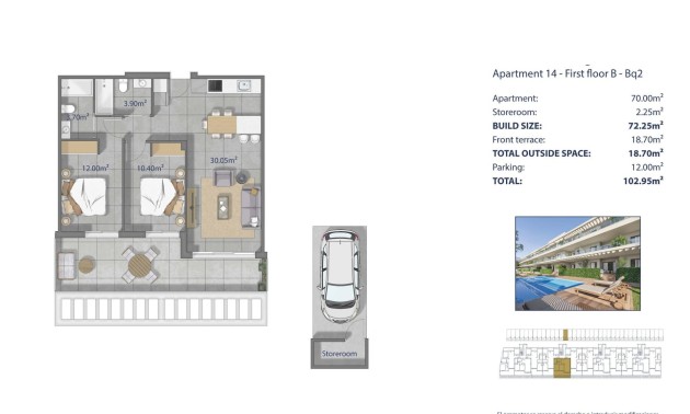 New Build - Apartment - Los Alcázares - Los Narejos