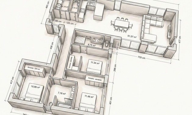 Nouvelle construction - Villa - Pinoso - Casas Pastor