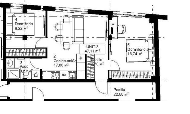 Nieuwbouw Woningen - Apartment - Relleu - Urbanización Muscaret
