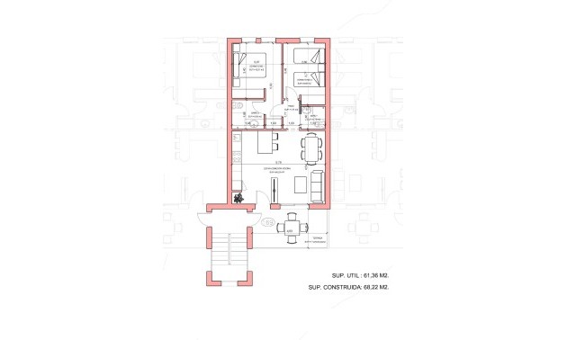 Nouvelle construction - Attique - Fuente Alamo - La Pinilla