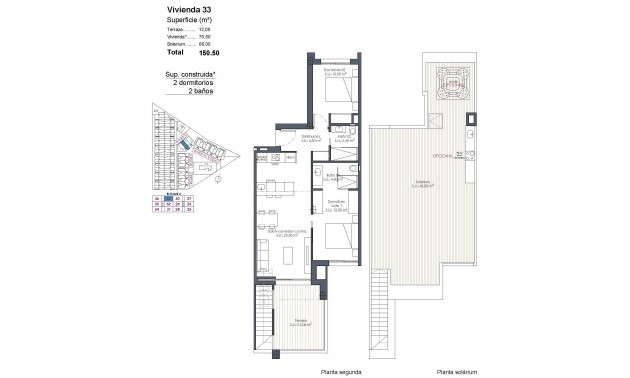 New Build - Penthouse - Los Alcázares - Serena Golf