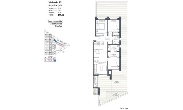 New Build - Apartment - Los Alcázares - Serena Golf