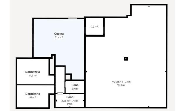Herverkoop - Apartment - Aguilas - Los Geraneos