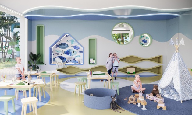 Nieuwbouw Woningen - ground-floor - La Manga del Mar Menor