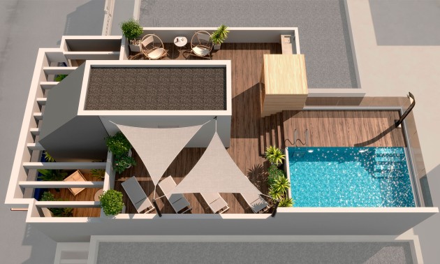 Nouvelle construction - Attique - Torrevieja